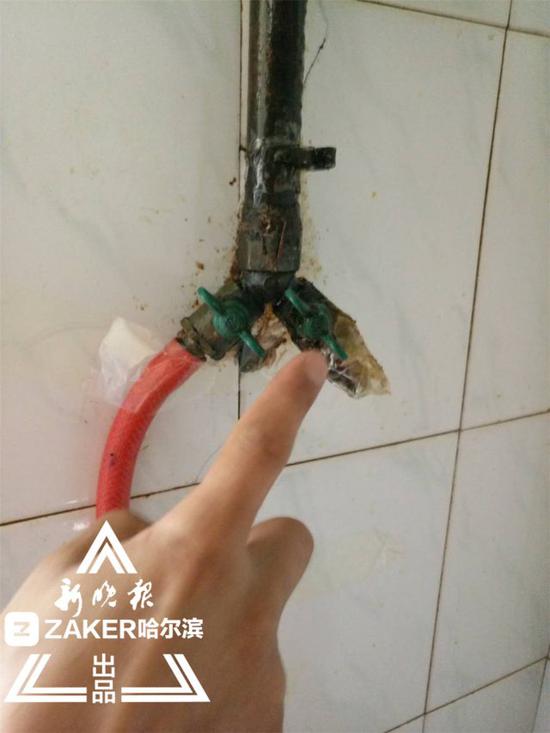 圖為閥門沒(méi)關(guān)